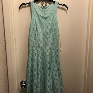 Cute turquoise cocktail dress
